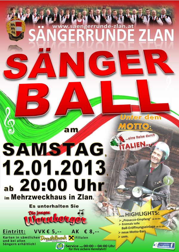 Sängerball 2013