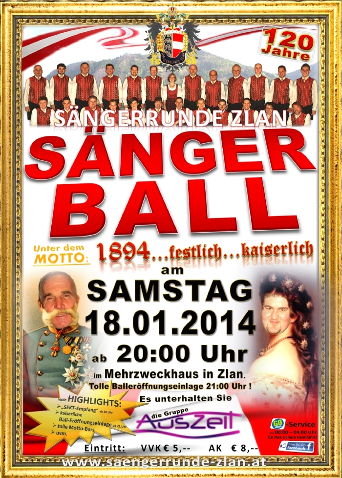 Sängerball 2014